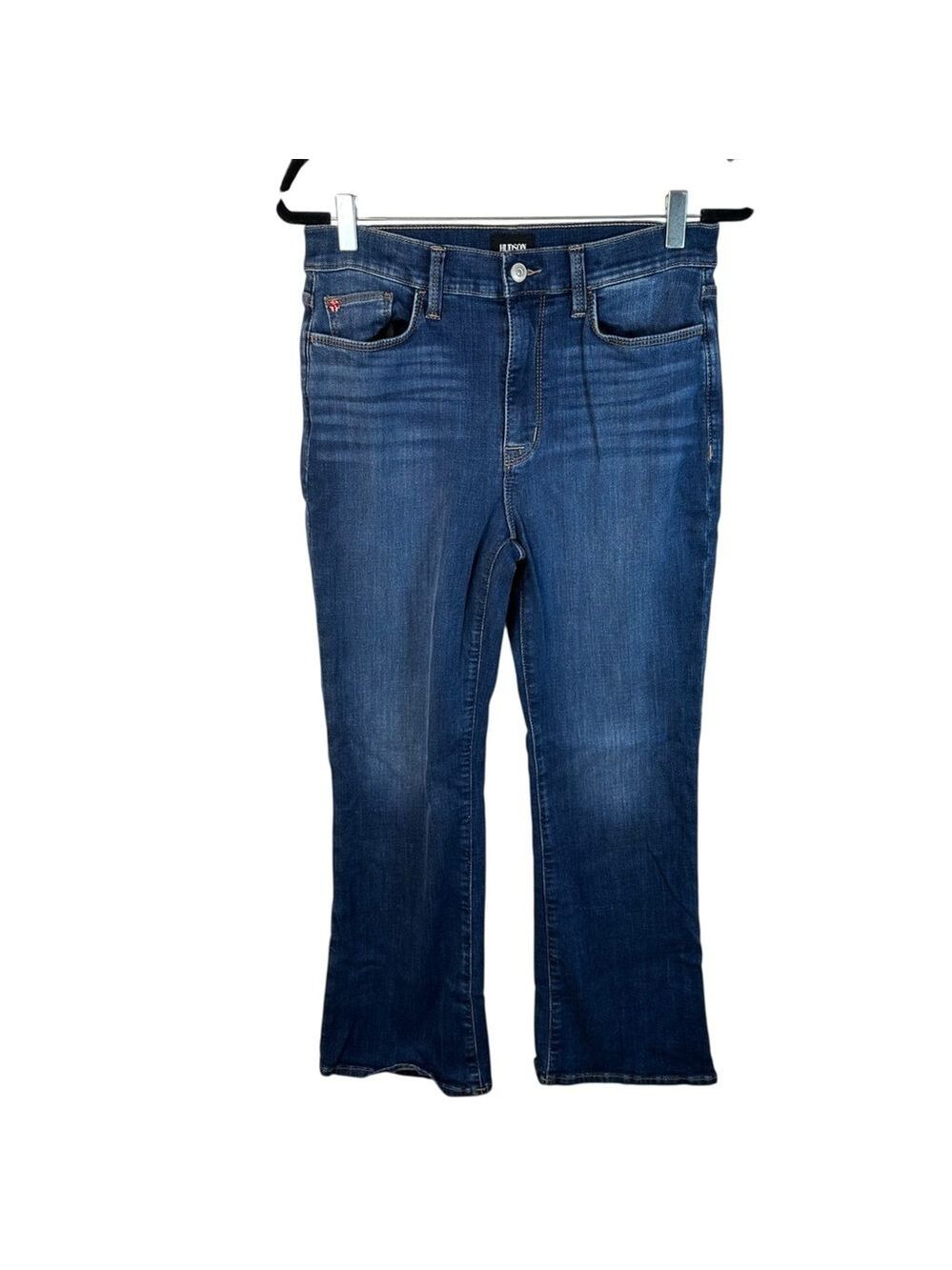 Hudson Jeans Blair Bootcut 29 Blue Stretch Mid Rise Boot Classic Retro Denim